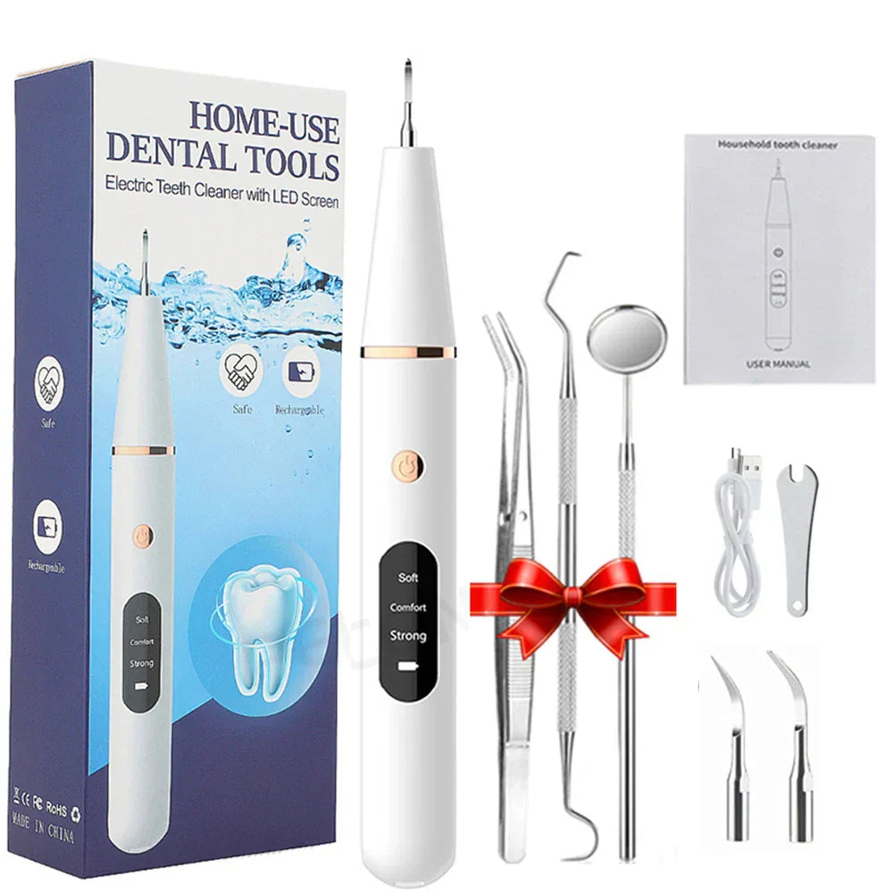 Rechargeable Electric Tooth Cleaner with 3 Modes