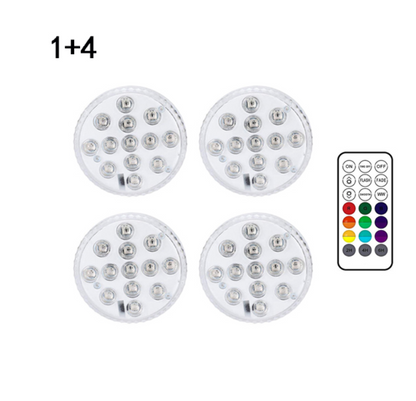 RGB LED Underwater Lighting with Remote Control – Color Changing for Pools, Bathrooms, and Ponds