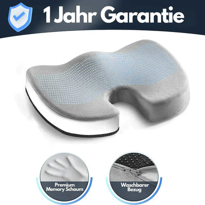 Ergonomic 4D Seat Cushion with Orthopedic Support for Maximum Comfort