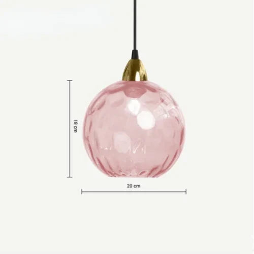 Glass Globe Pendant Light