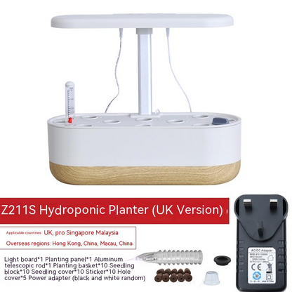 Smart Indoor Hydroponic Growing System – Soil-Free Plant Cultivation for Home and Apartment