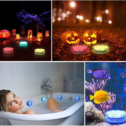 RGB LED Underwater Lighting with Remote Control – Color Changing for Pools, Bathrooms, and Ponds
