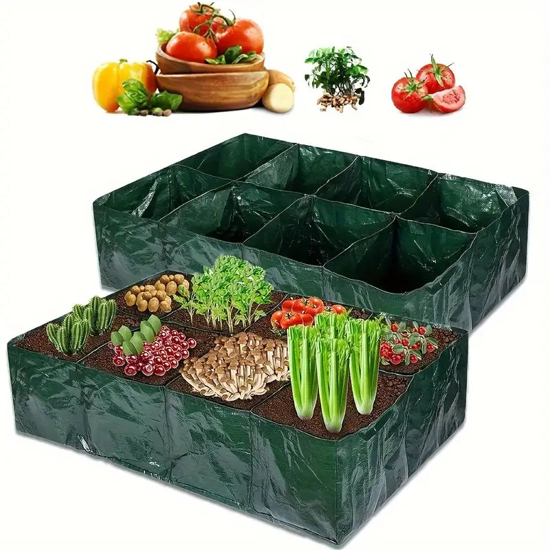 Multifunctional Planting Bag with Pockets – Durable Growing and Storage Solution for Herbs and Garden Plants