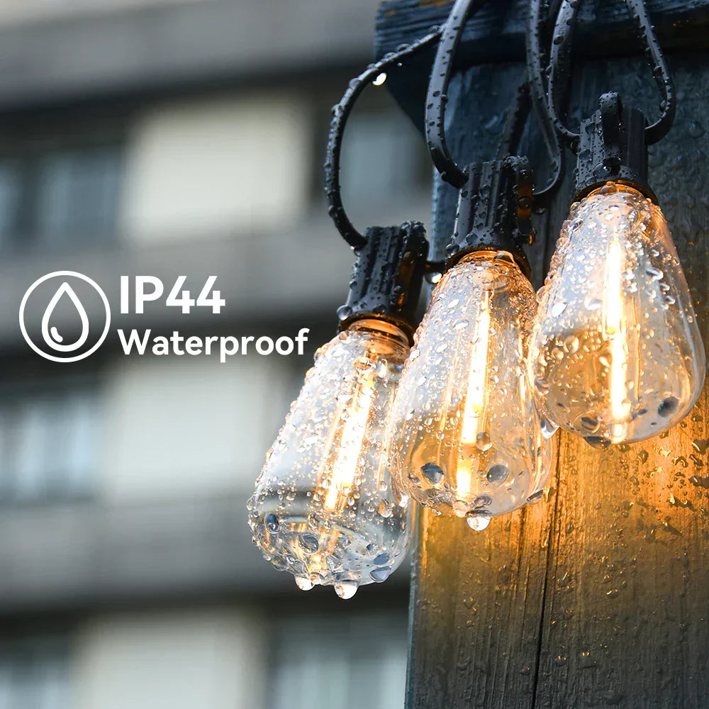 Outdoor LED String Lights For Terrace And Garden