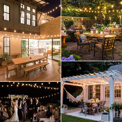 Outdoor LED String Lights For Terrace And Garden