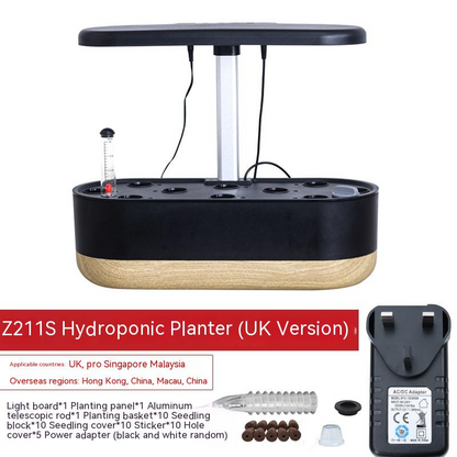Smart Indoor Hydroponic Growing System – Soil-Free Plant Cultivation for Home and Apartment