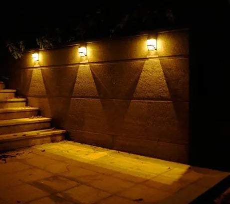 LED Solar Wall Light – Stylish Outdoor Lighting for Gardens and Patios