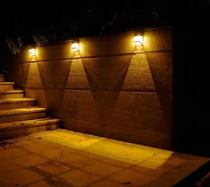 LED Solar Wall Light – Stylish Outdoor Lighting for Gardens and Patios