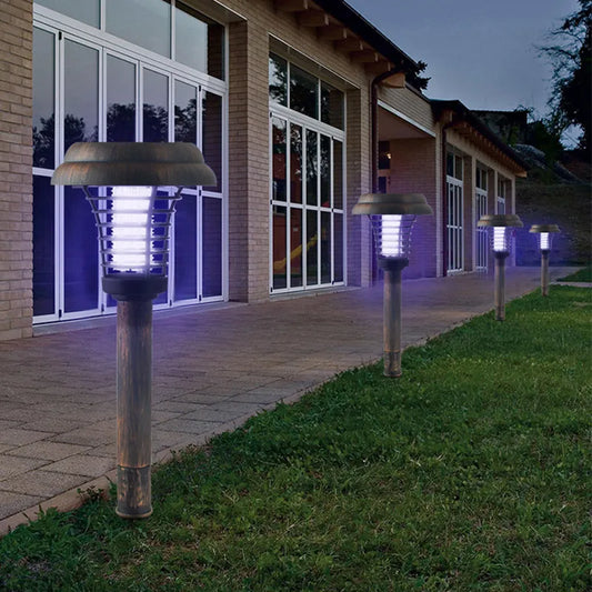 Solar Garden Lamp with Insect Repellent – LED Outdoor Light for Terrace and Garden, Energy-Saving, Weatherproof