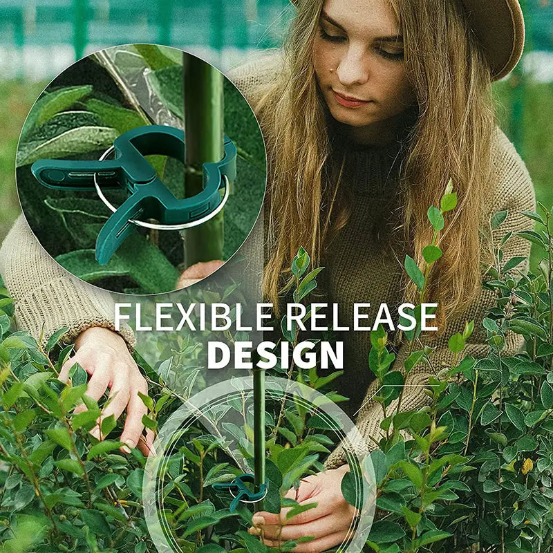 Garden Clip Set – Plant Loops for Supporting Plants and Garden Care