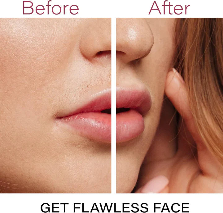 Painless Facial Hair Remover with Stainless Steel Head