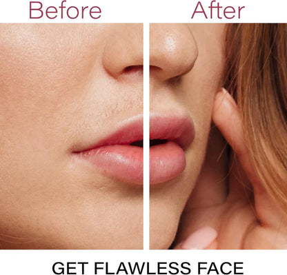 Painless Facial Hair Remover with Stainless Steel Head