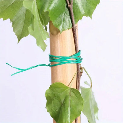 Garden Twist Tie Wire – 50m Roll for Plant Care and Gardening, Flexible Wire for Plant Support and Fastening