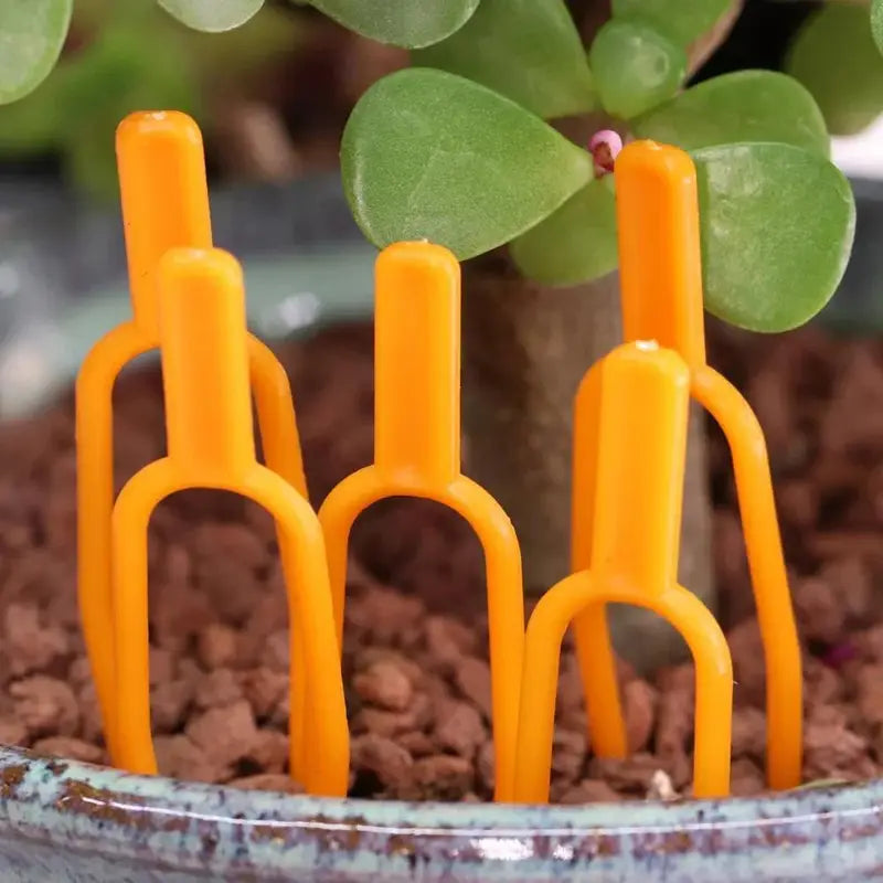 Plastic Support Clips for Garden Plants – Ideal for Optimal Plant Stability