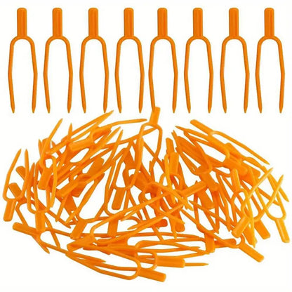 Plastic Support Clips for Garden Plants – Ideal for Optimal Plant Stability