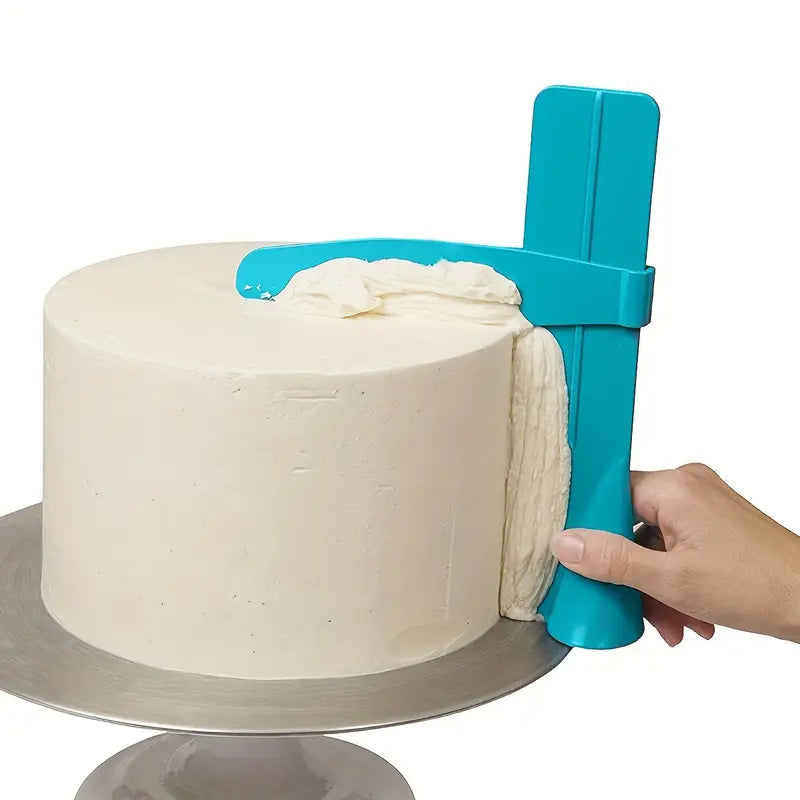 Cake Smoothing Tool for Perfect Spreading and Decorating of Cakes