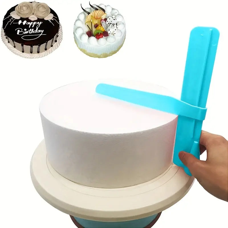 Cake Smoothing Tool for Perfect Spreading and Decorating of Cakes