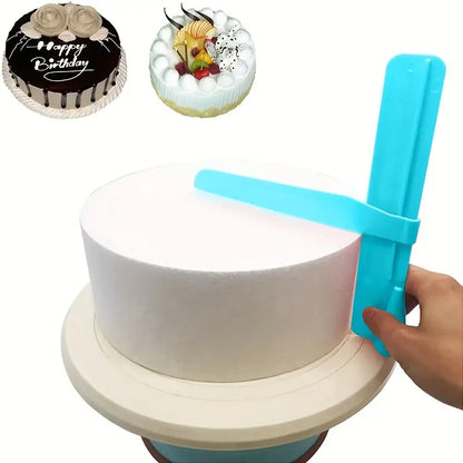 Cake Smoothing Tool for Perfect Spreading and Decorating of Cakes