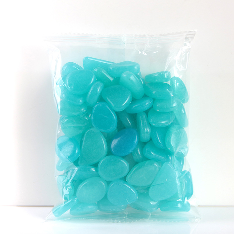 Glow-in-the-Dark Garden Stones – Phosphorescent Pebbles for Decoration in Various Colors