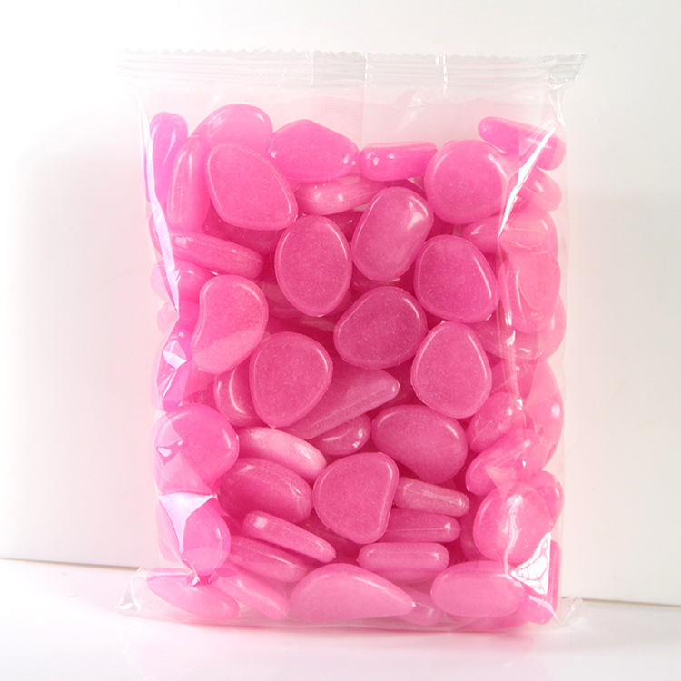 Glow-in-the-Dark Garden Stones – Phosphorescent Pebbles for Decoration in Various Colors