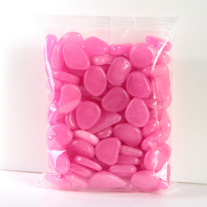 Glow-in-the-Dark Garden Stones – Phosphorescent Pebbles for Decoration in Various Colors