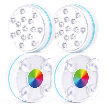 RGB LED Underwater Lighting with Remote Control – Color Changing for Pools, Bathrooms, and Ponds