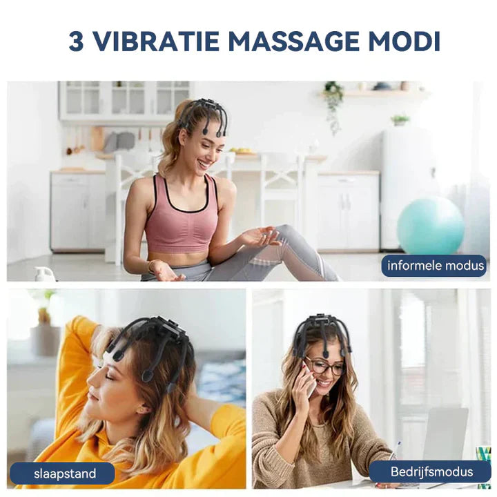 Electric Head Massager for Relaxation and Stress Relief