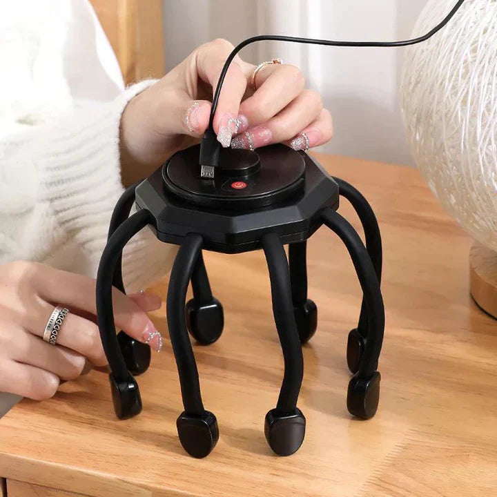 Electric Head Massager for Relaxation and Stress Relief