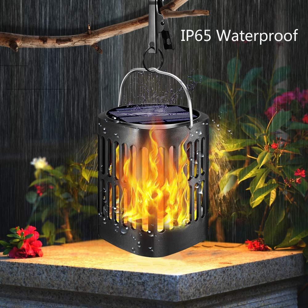 Solar LED Flame Lantern – Hanging Decorative Outdoor Lighting For Garden And Patio