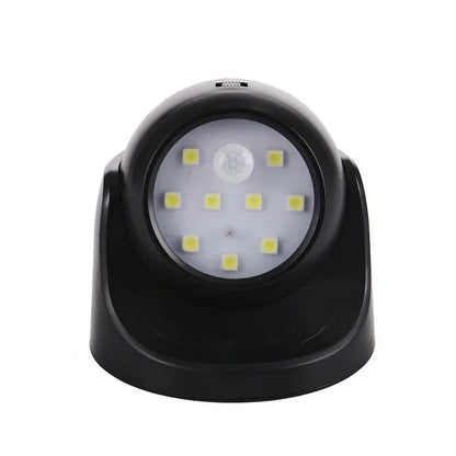 Cordless LED Spotlight with Motion Sensor – 360° Rotatable & Energy-Efficient