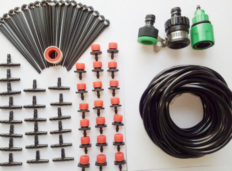 Automatic drip irrigation system for plants – complete set for efficient garden and balcony watering