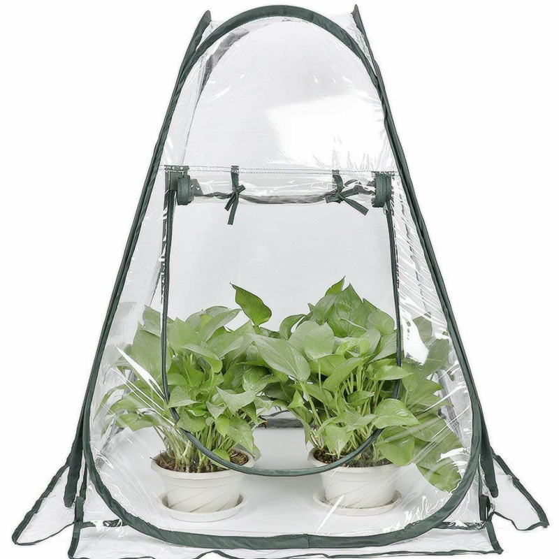 Compact Plant Protection Tent for Garden Plants – Transparent Mini Greenhouse