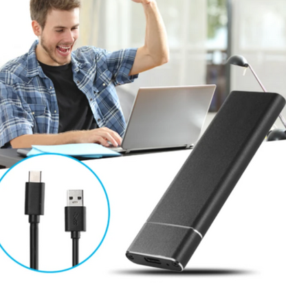 Fast External Hard Drive for Large Data Volumes
