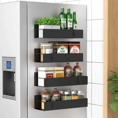 Magnetic Spice Rack for Space-Saving Storage