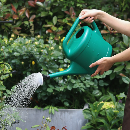 Large-Capacity Plastic Watering Can with Long Spout – Ideal Watering Can for Garden Care and Plant Watering