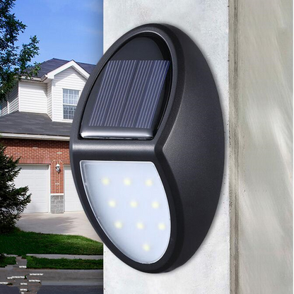 Solar LED Outdoor Wall Light with Motion Sensor – Weatherproof, Energy-Saving, and Wireless for Garden, Terrace, and Driveway