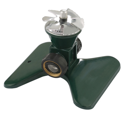 360-degree Automatic Rotating Lawn Sprinkler – Efficient Metal Spray Head For Garden Irrigation
