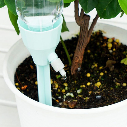 Automatic Plant Waterer with Bottle Connector – Efficient Drip Irrigation System for Plant Care