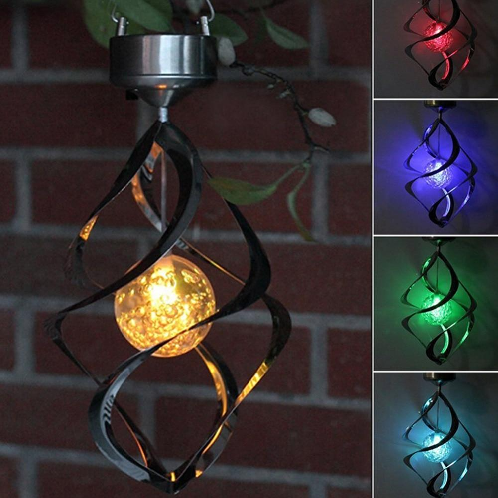 Colorful Solar LED Light for Garden and Terrace – Color-Changing Outdoor Lighting with Solar Power