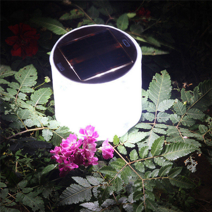 Solar-Powered LED Outdoor Lamp – Foldable Garden Light for Patios, Yards, and Gardens – Durable and Waterproof Lighting