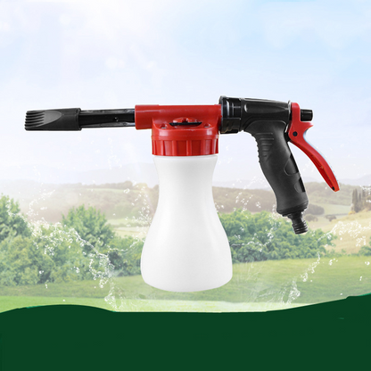 High-Pressure Foam Sprayer with Nozzle – Efficient Cleaning and Garden Gun for Home and Outdoor Use