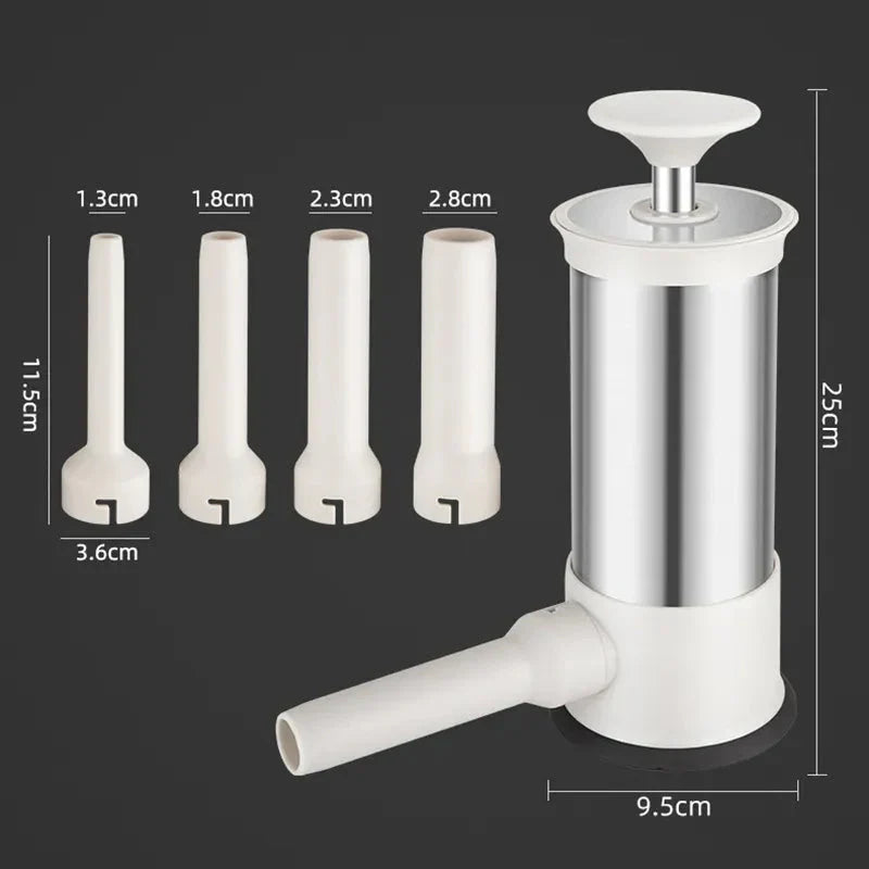 Manual Sausage Stuffer – Ideal for Making Sausages and Meat Specialties at Home