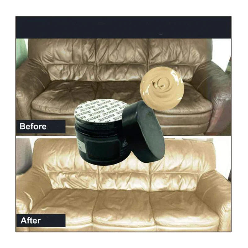 Leather Repair and Care Cream for Smooth Leather | Restoration and Protection