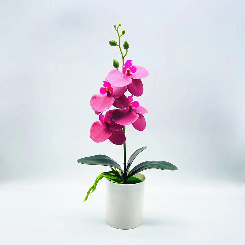Artificial Orchid Flower – Decorative Artificial Plant for Living Room, Table Decoration, and Indoor Spaces