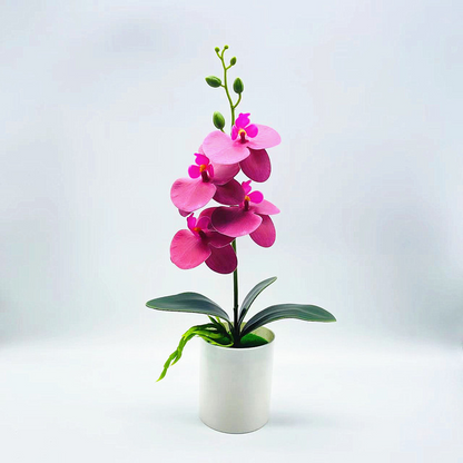 Artificial Orchid Flower – Decorative Artificial Plant for Living Room, Table Decoration, and Indoor Spaces