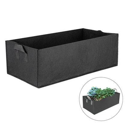 Foldable Felt Storage Box for Plants – Practical Plant Grow Bag with Handles for Garden and Indoor Use
