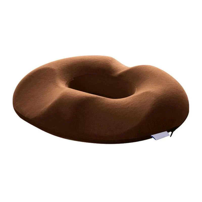 Ergonomic Seat Cushion for Hemorrhoids and Coccyx Relief