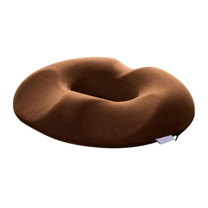 Ergonomic Seat Cushion for Hemorrhoids and Coccyx Relief
