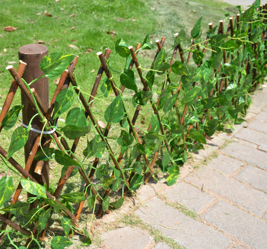 Artificial Ivy Privacy Fence – Flexible Garden Fence for Balcony and Terrace