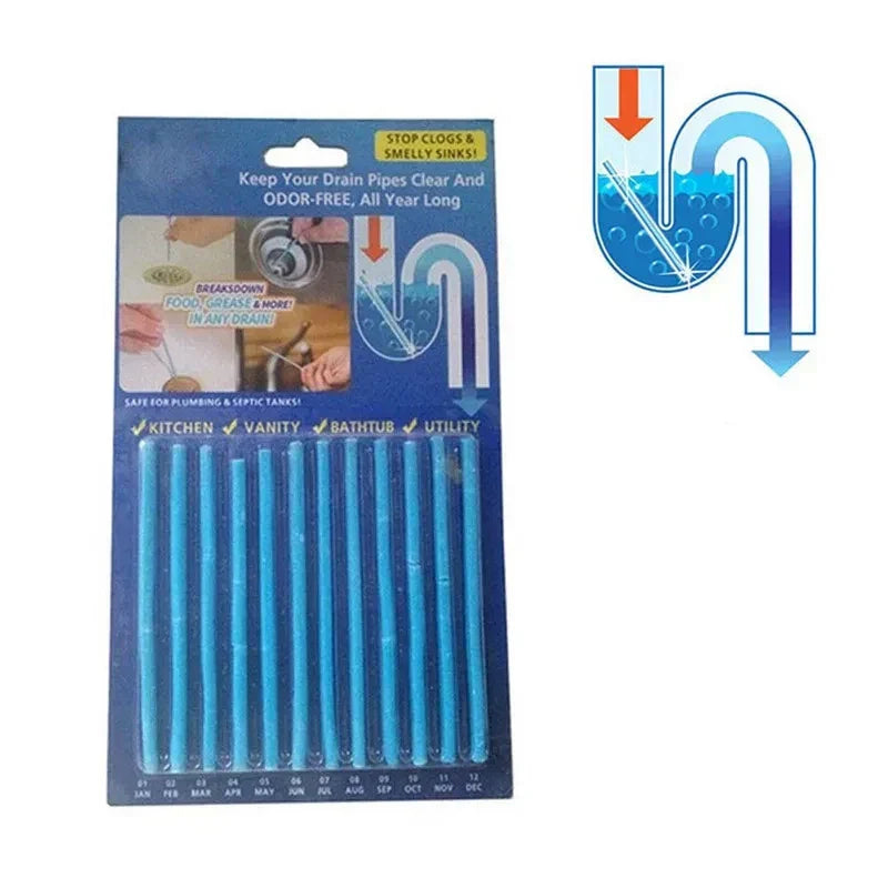 Drain Cleaning Sticks – Effective Pipe Cleaning & Odour Removal